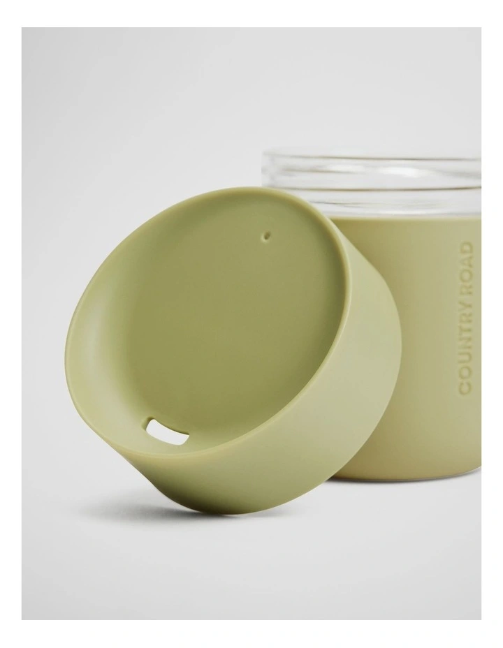 Nico Reusable Cup in Moss Green image 2