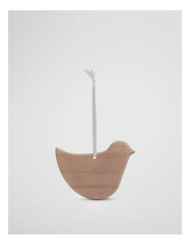 Birdy Timber Decoration in Walnut image 1