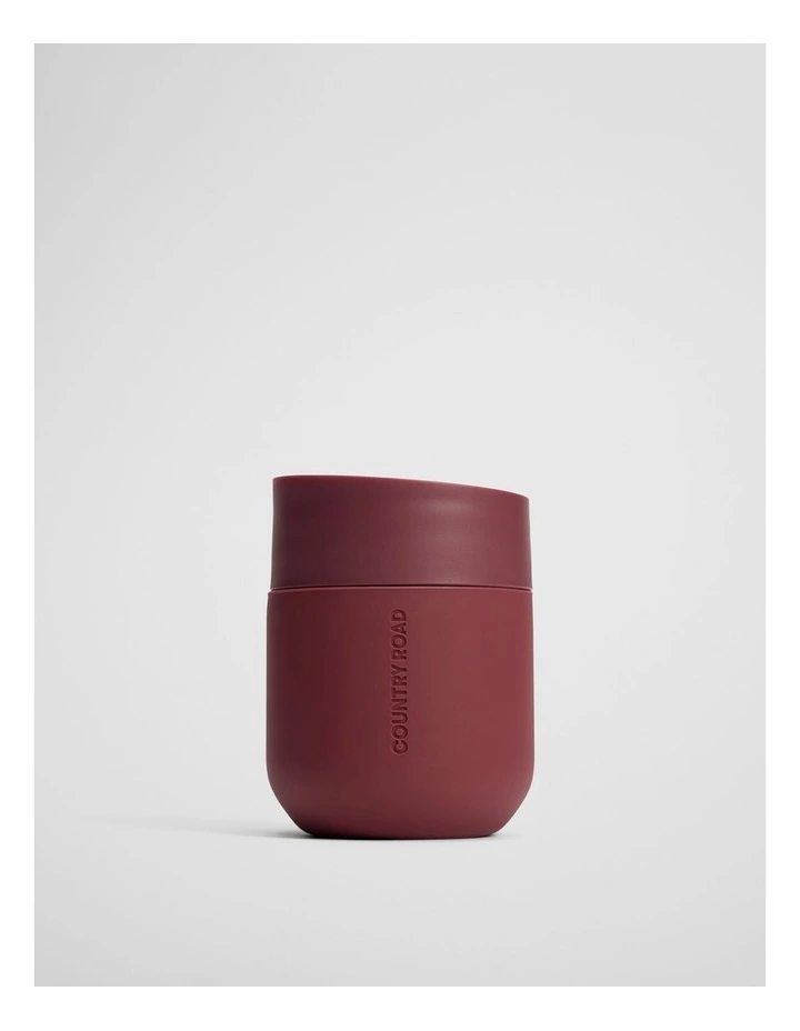 Nico Reusable Cup in Carmine image 1