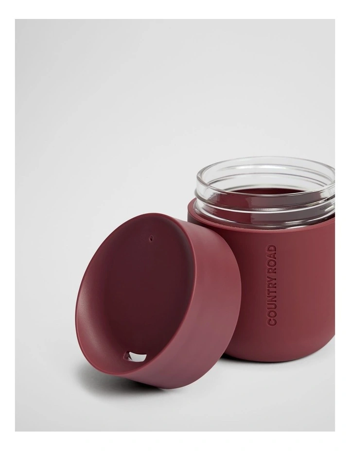 Nico Reusable Cup in Carmine image 2