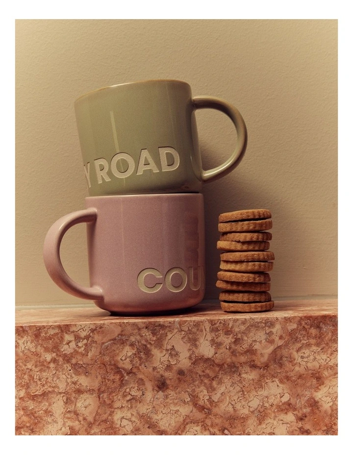 Demm Mug Set Of 2 in Acacia image 2