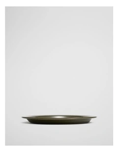Shaye Dinner Plate in Dark Olive