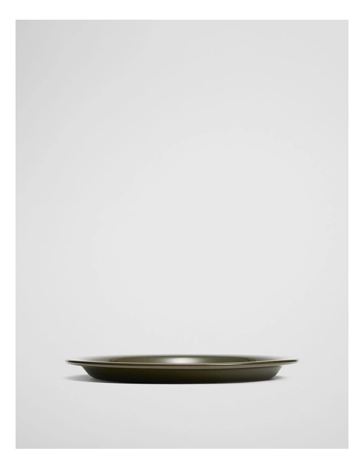 Shaye Dinner Plate in Dark Olive image 1