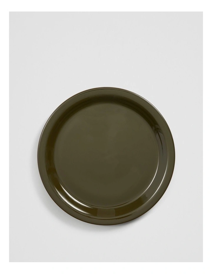 Shaye Dinner Plate in Dark Olive image 4