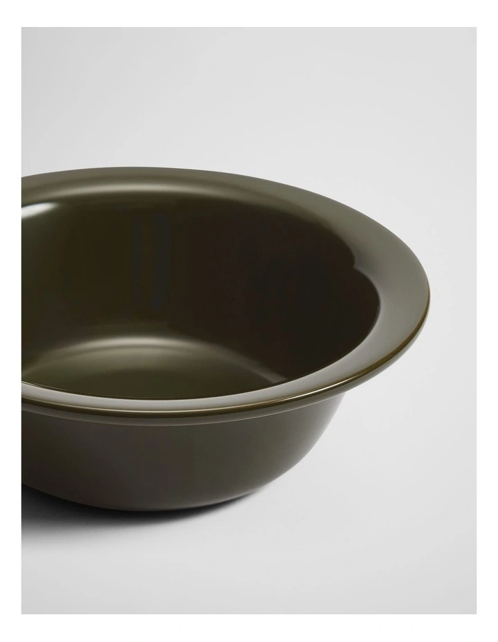 Shaye Bowl in Dark Olive image 2