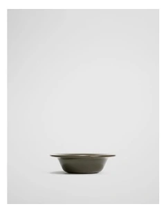 Shaye Dessert Bowl in Dark Olive