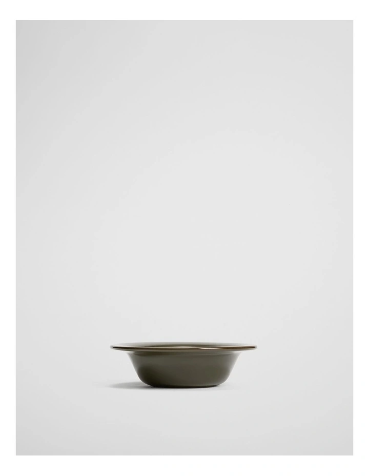 Shaye Dessert Bowl in Dark Olive image 1