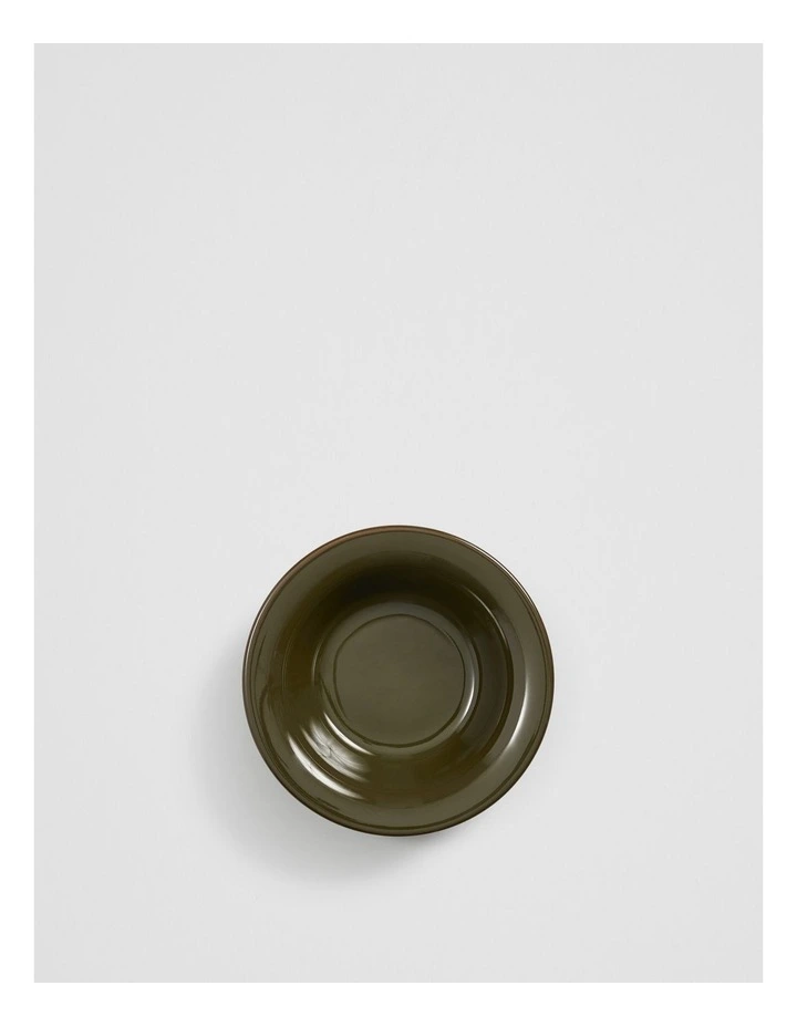 Shaye Dessert Bowl in Dark Olive image 4