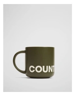 Demm Mug in Dark Olive