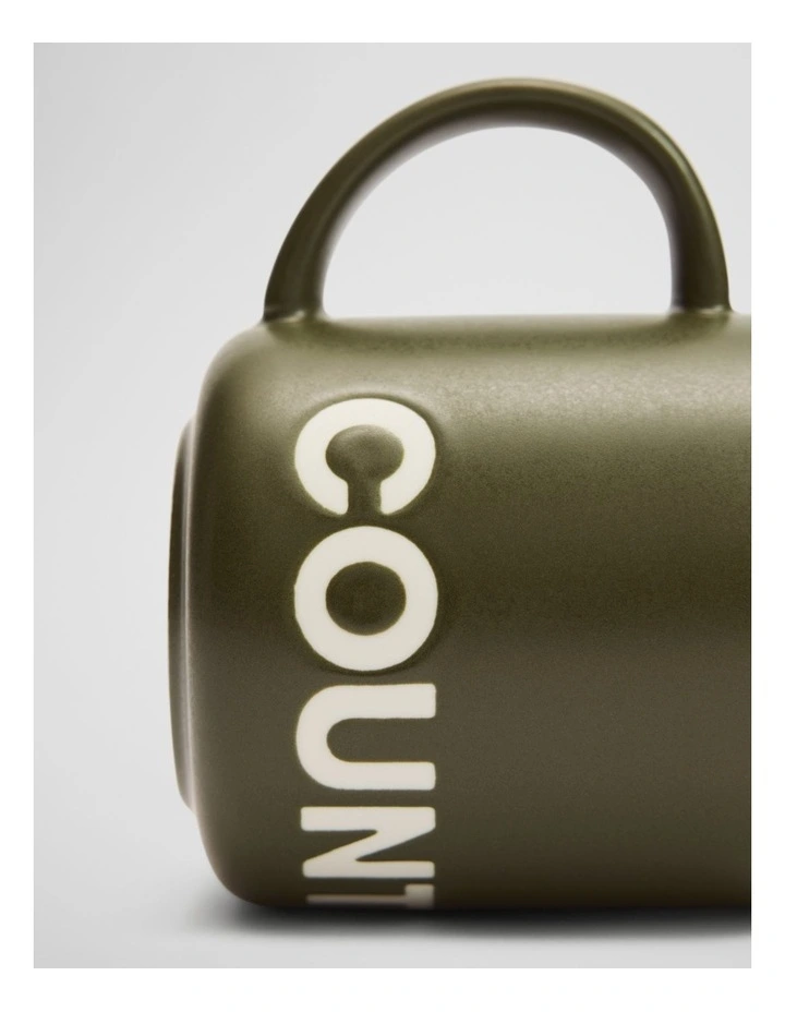 Demm Mug in Dark Olive image 2