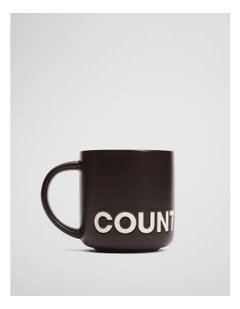 Demm Mug in Dark Ash