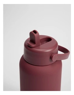 Rein Small Drink Bottle in Carmine