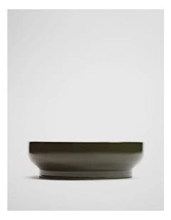Dover Large Salad Bowl in Dark Olive