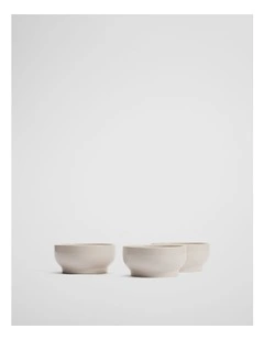 Dover Dip Bowl Set in Natural