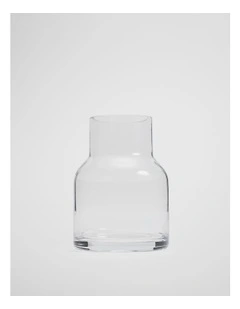 Darce Small Glass Vase in Clear