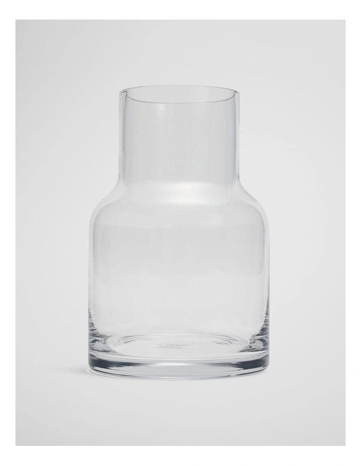 Darce Large Glass Vase in Clear image 1