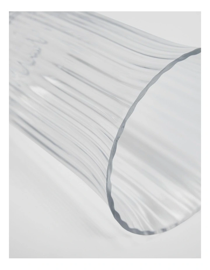 Pryn Small Glass Vase in Clear image 2