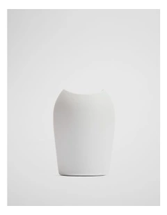 Cape Small Vase in Snow