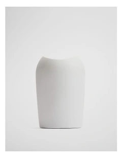 Cape Large Vase in Snow