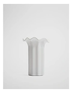 Celeste Small Vase in Snow