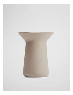 Joan Medium Stoneware Vase in Natural