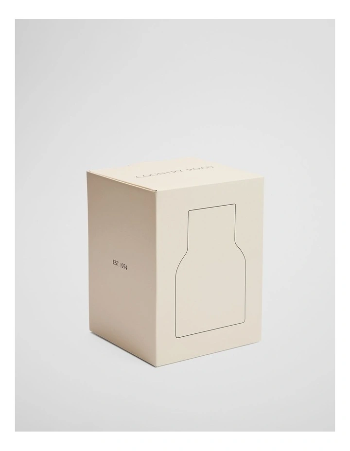 Darce Small Stoneware Vase in Natural image 2