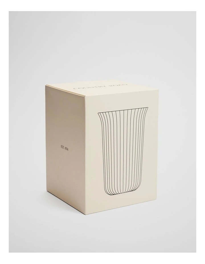 Pryn Medium Stoneware Vase in Ciel Blue image 3