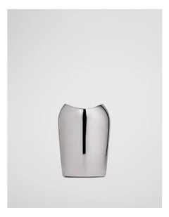 Cape Large Metallic Vase in Silver