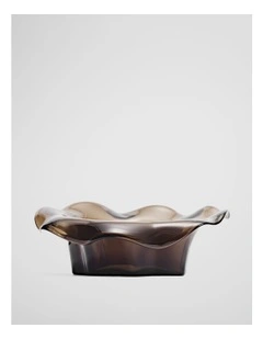 Celeste Decorator Bowl in Dark Ash