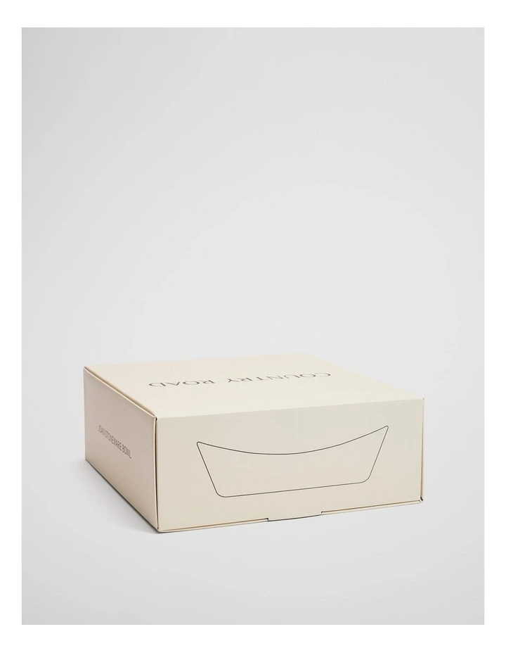 Joan Stoneware Decorator Bowl in Natural image 4