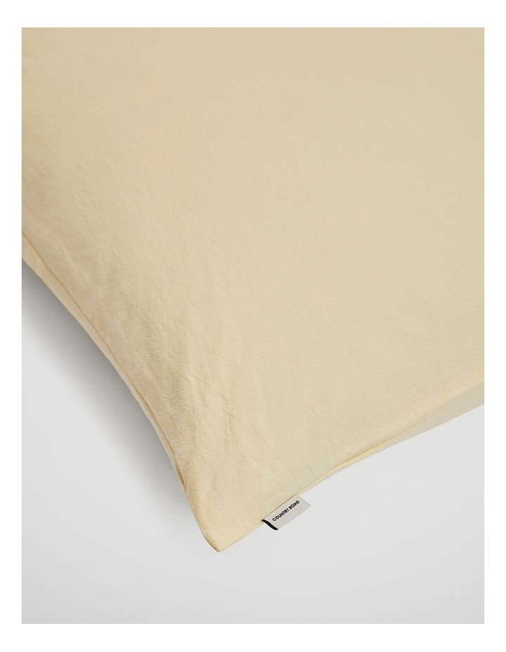 Brae Australian Cotton European Pillowcase in Yarrow image 2