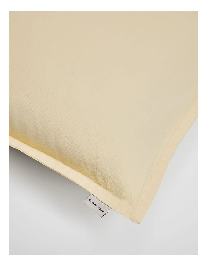 Brae Australian Cotton King Pillowcase Pair in Yarrow image 2