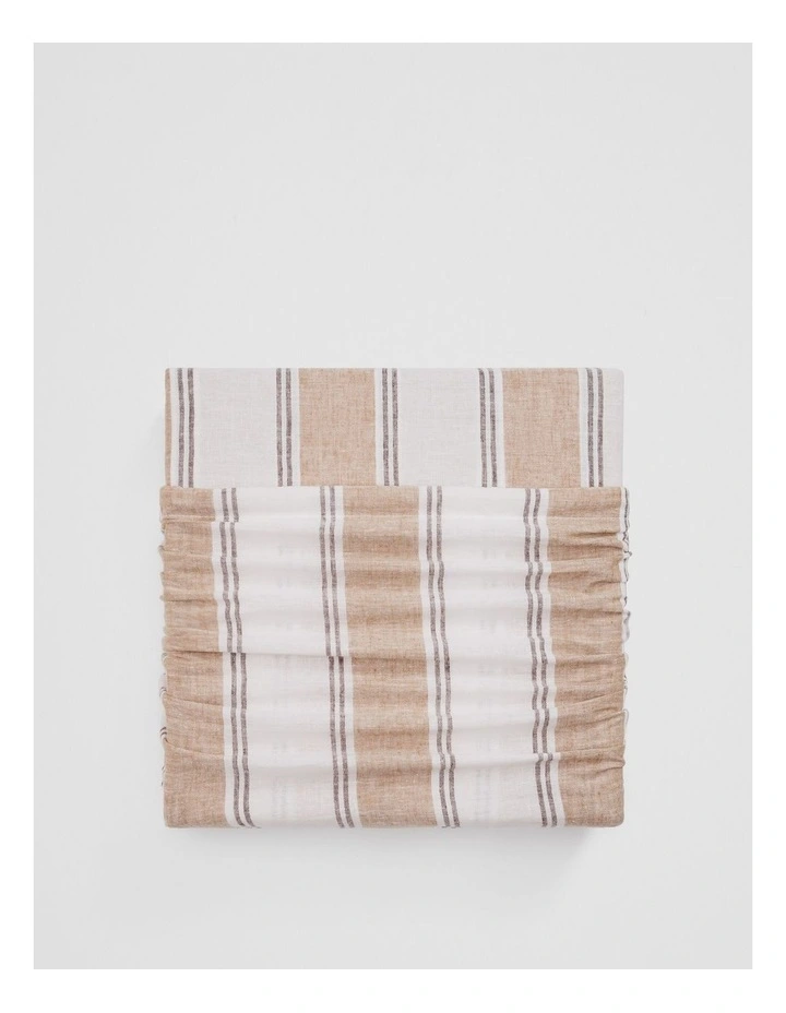 Brooke Super King Quilt Cover in Umber image 1