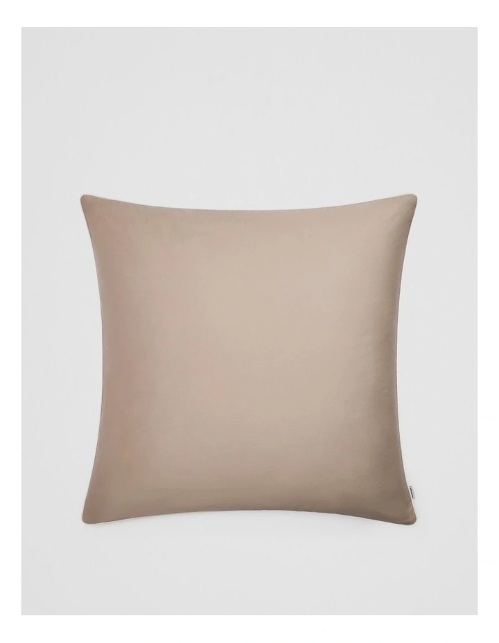 Dita Organically Grown Cotton European Pillowcase in Natural image 1