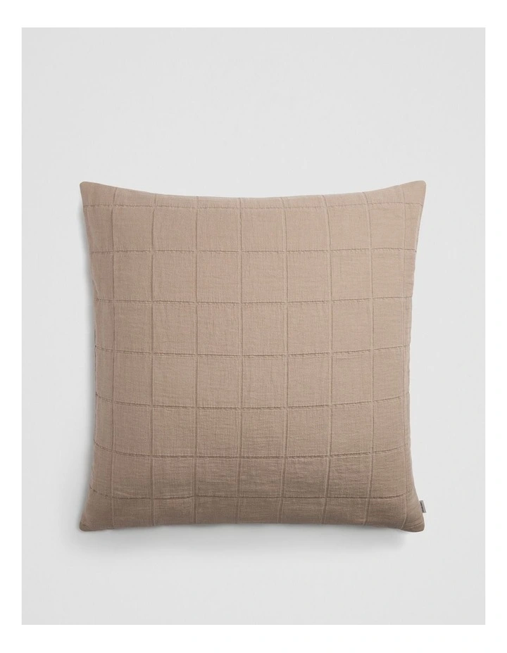 Rae European Pillow Case in Natural image 1