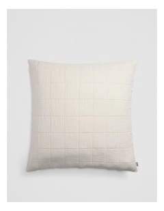 Rae European Pillow Case in Snow