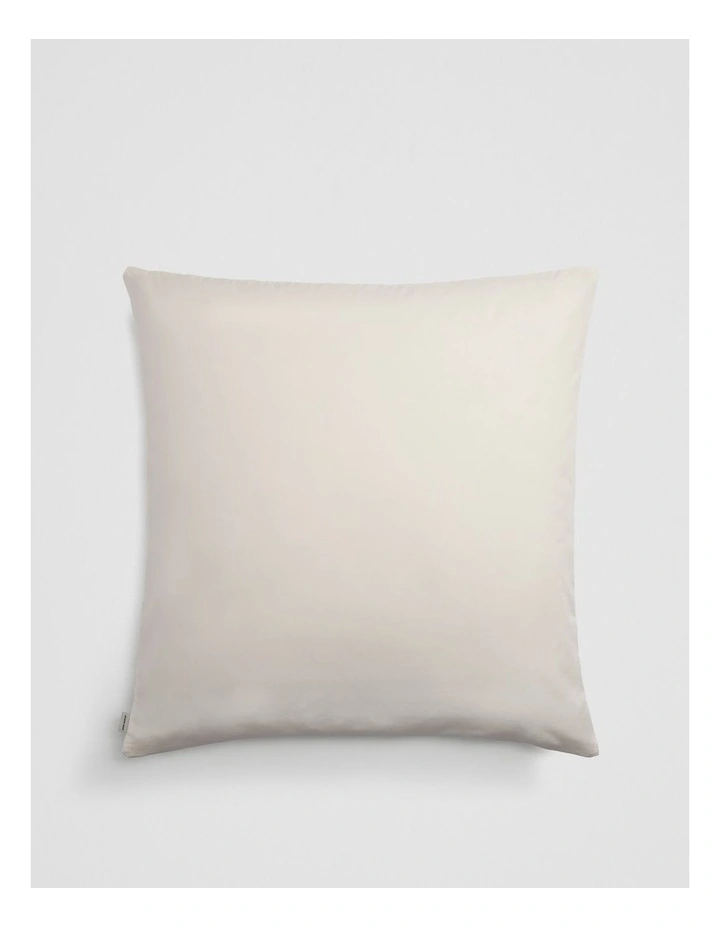 Rae European Pillow Case in Snow image 3