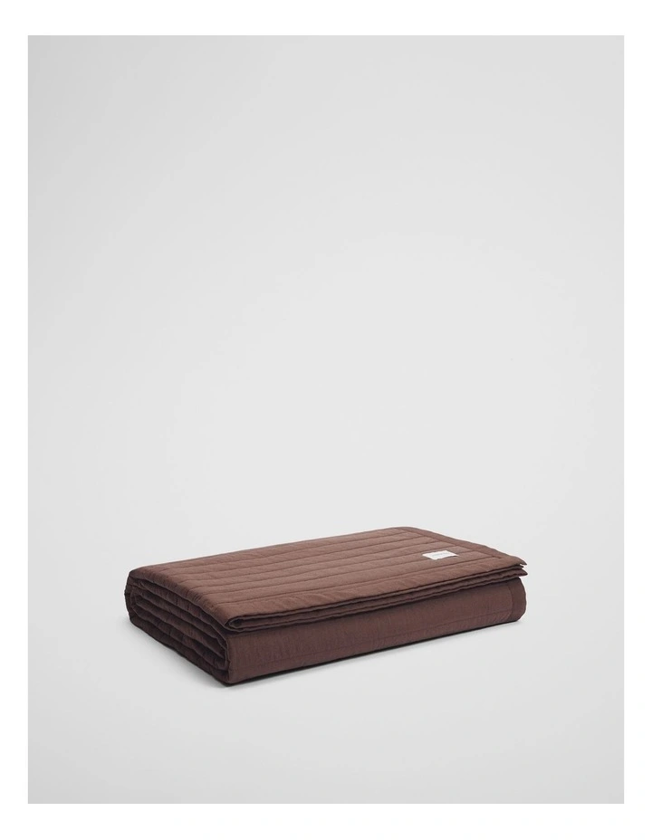 Wynn Quilt Bedcover in Dark Ash image 1