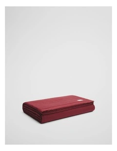 Wynn Quilt Bedcover in Carmine