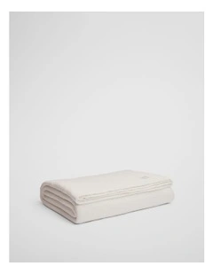 Teo Bed Blanket in Snow