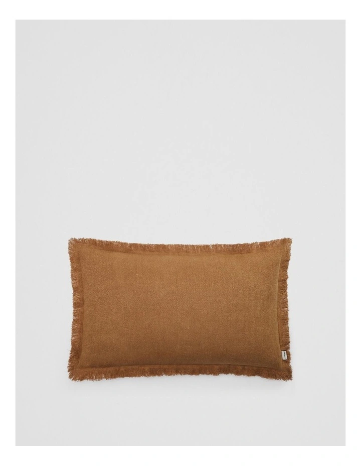 Grove Organically Grown Linen 35x60 Cushion in Umber image 1