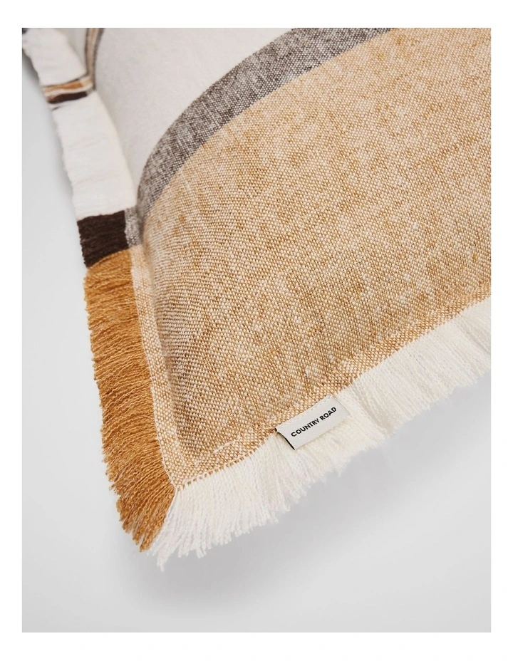 Grove Organically Grown Linen 35x60 Cushion in Stripe image 2