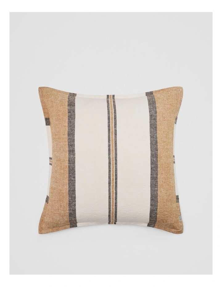 Grove Organically Grown Linen 60x60 Cushion in Stripe image 1