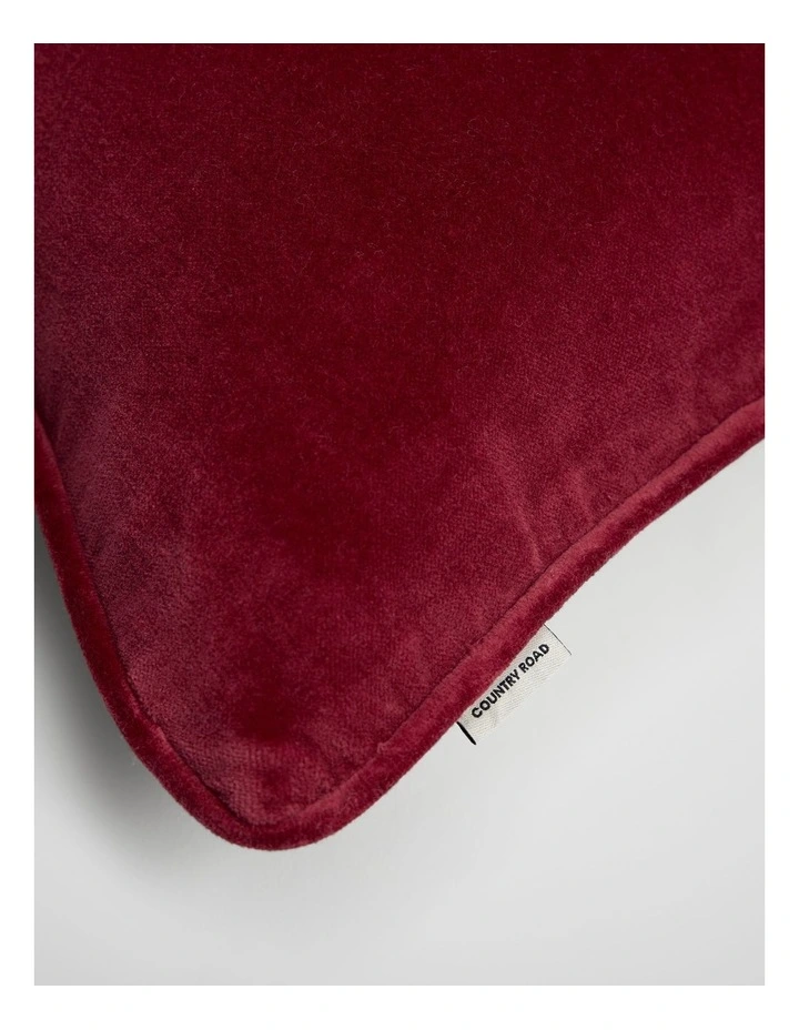 Camille 35x60 Cushion in Carmine image 2