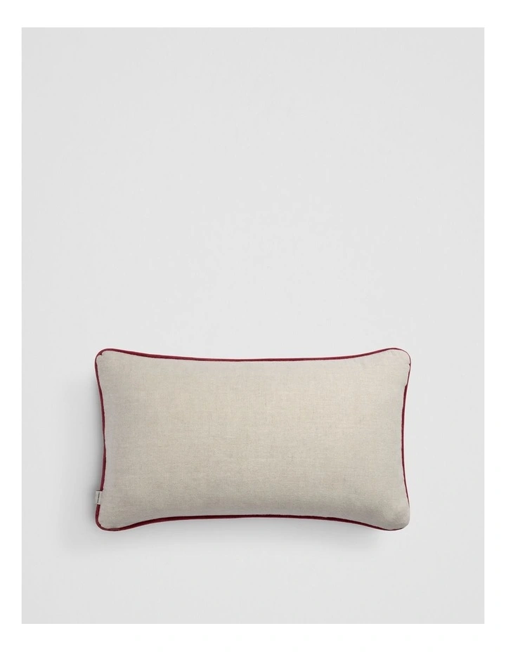 Camille 35x60 Cushion in Carmine image 3