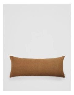Grove Organically Grown Linen 40x100 Cushion in Umber