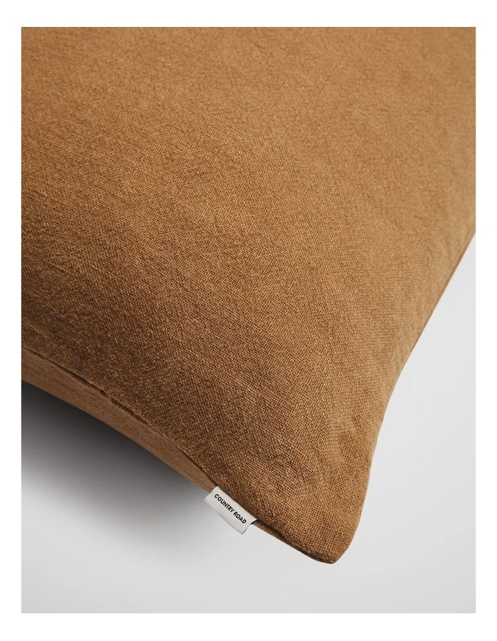 Grove Organically Grown Linen 40x100 Cushion in Umber image 2