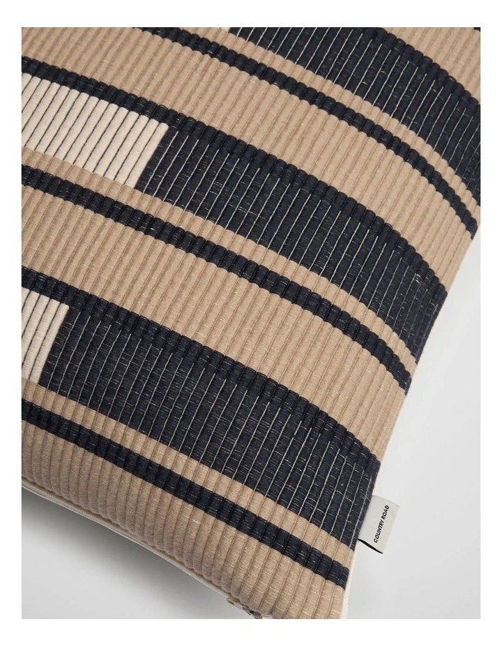 Ezra 60x60 Cushion in Charcoal image 3