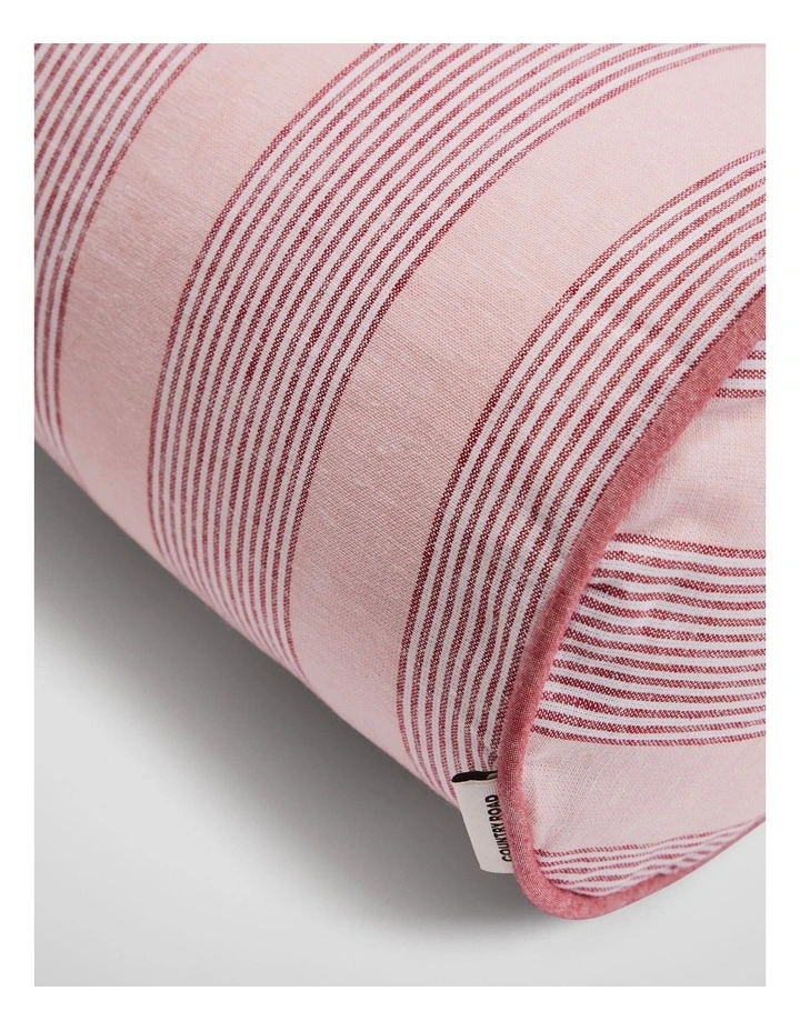 Iris Bolster Cushion in Bud image 2