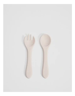 Lumi Kids Cutlery Set in Natural